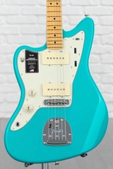 Fender American Professional II Jazzmaster Left-handed - Miami Blue with Maple Fingerboard