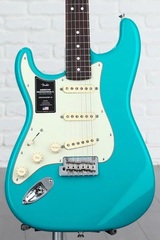 Fender American Professional II Stratocaster Left-handed - Miami Blue with Rosewood Fingerboard