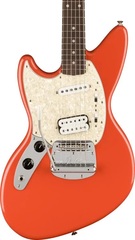 Fender Kurt Cobain Jag-Stang Left-handed Electric Guitar - Fiesta Red with Rosewood Fingerboard