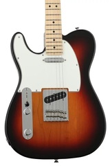 Fender Player Telecaster Left-handed - 3-Tone Sunburst with Maple Fingerboard