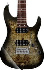 Ibanez Premium AZ427P1PB 7-string Electric Guitar - Charcoal Black Burst