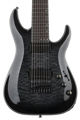 Schecter Hellraiser Hybrid C-8 - Trans Black Burst