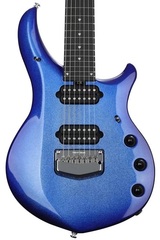 Ernie Ball Music Man John Petrucci Majesty 7 Electric Guitar - Pacific Blue Sparkle, Sweetwater Exclusive