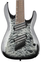 Jackson X Series Soloist SLATX8Q - Trans Black Burst