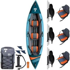 TAHE - Beach LP3 Tandem Inflatable Kayak with Paddles