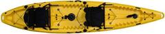 Riot - Escape Duo Deluxe Sit-on-Top Kayak with Paddle - YELLOW