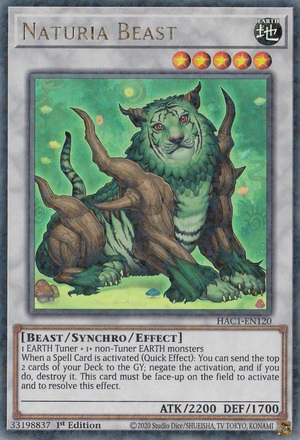Naturia Beast - Super Rare