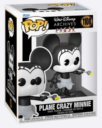 Disney Series - #1108 - Plane Crazy Minnie (Disney Archives)