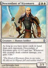 Descendant of Kiyomaro - Foil