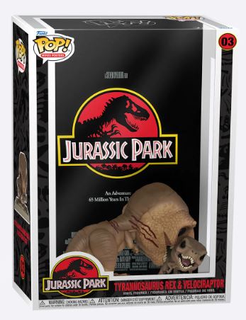 #03 - Jurassic Park - Tyrannosaurus Rex and Velociraptor