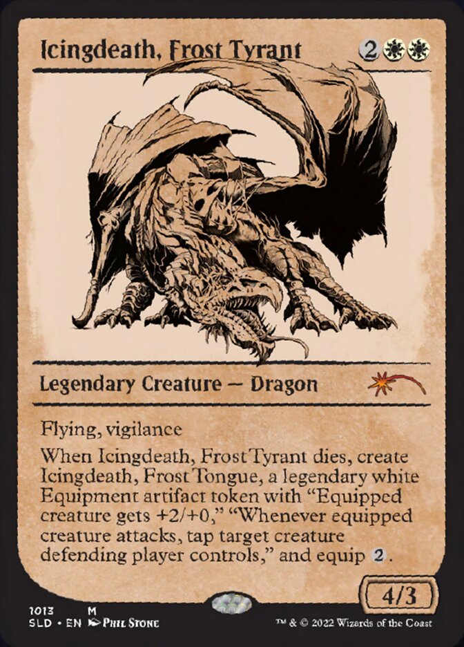 Icingdeath, Frost Tyrant - Foil - Showcase