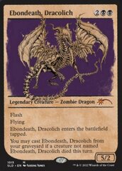 Ebondeath, Dracolich - Showcase (1015) - Foil