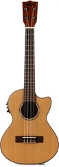 Kala Solid Cedar Top Acacia Tenor Acoustic-electric Ukulele with Cutaway - Natural