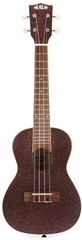 Kala Sparkle Concert Ukulele - Pink Champagne