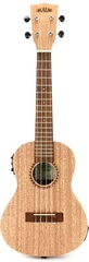 Kala Burled Meranti Concert Acoustic-Electric Ukulele - Natural