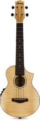 Ibanez UEW12E Concert Nylon-String Acoustic-Electric Ukulele - Natural Flamed Maple