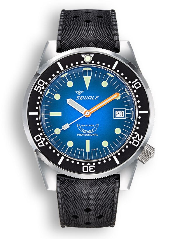 Squale - 1521 Blue Ray Rubber 1521PROFD.HT