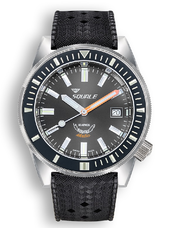 Squale - Matic Grey Rubber MATICXSA.HT