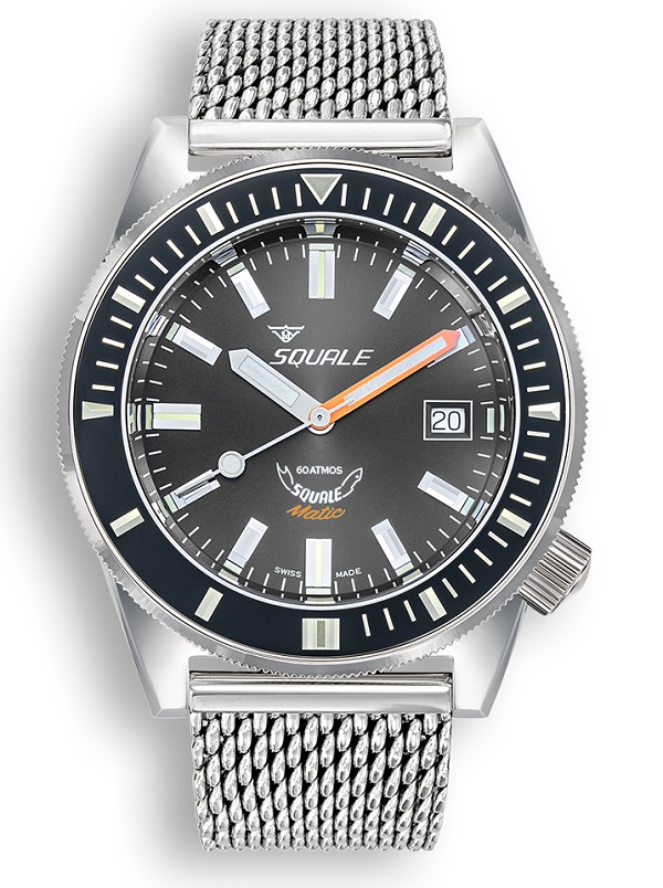 Squale - Matic Grey Mesh MATICXSA.ME22