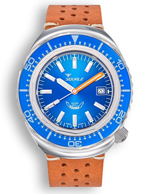 Squale - Blue Leather 2002.SS.BL.BL.PTC