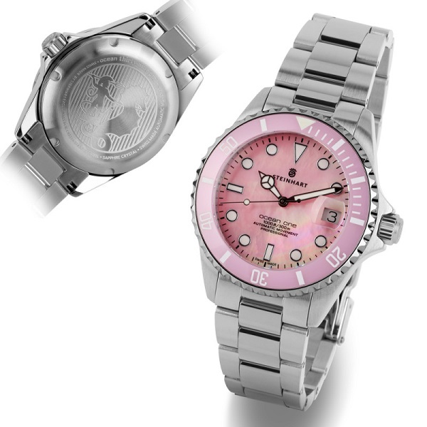 Steinhart - Ocean 39 Pink Ceramic 103-0723