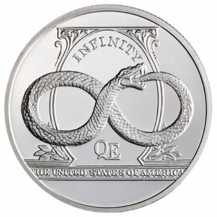 2022 2 oz Infinity High Relief Silver Round