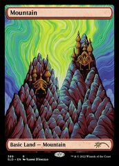 Mountain - Full Art (389) - Foil