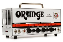 Orange Dual Terror 30/15/7-watt 2-channel Tube Head