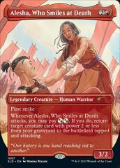 Alesha, Who Smiles at Death (Borderless)