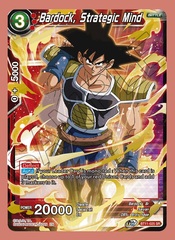 Bardock, Strategic Mind - BT11-025 - SR - 2nd Edition - Foil