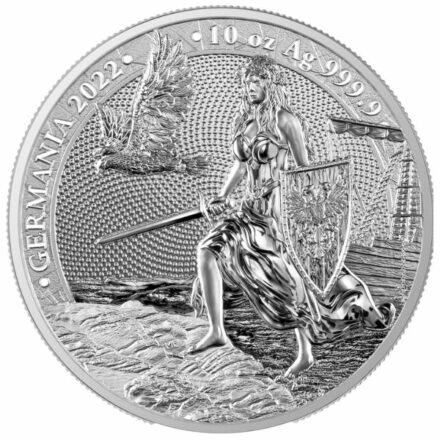 2022 Lady Germania 10 oz Silver Round