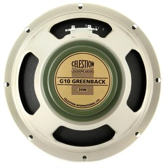 Celestion G10 Greenback 10 inch 30-watt Replacement Guitar Speaker - 8 Ohm