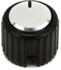 D'Addario LokNob Large - Black/Silver