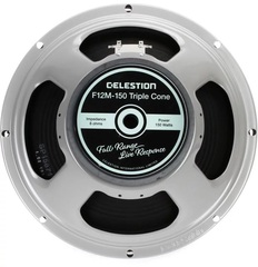 Celestion F12M-150 Triple Cone 12 inch 150-watt Ceramic Guitar Speaker - 8 Ohm