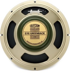 Celestion G10 Greenback 10 inch 30-watt Replacement Guitar Speaker - 16 Ohm