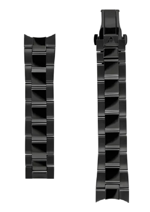 Alpina 22MM - Black Stainless Steel Strap ALB-2404S-FB