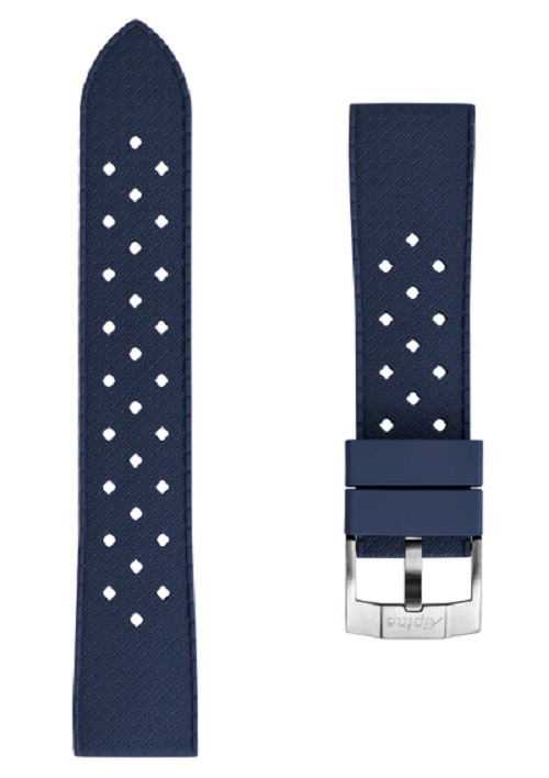 Alpina 22MM - Blue Silicon Strap ALR-NAVY-SS