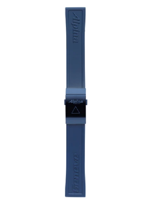 Alpina 22MM - Blue Silicon Strap ALR-N22X20-BLUE