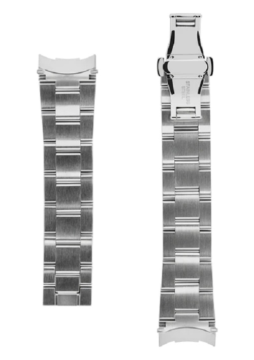Alpina 21MM - Silver Stainless Steel Strap ALB-3714S