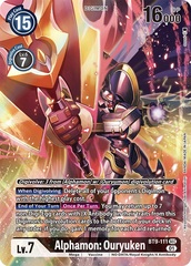 Alphamon: Ouryuken (Alternate Art) - BT9-111 - SEC