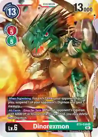 Dinorexmon - BT9-018 - R