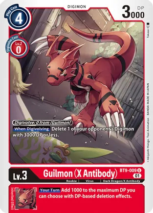 digimon guilmon card in the box classic" Greeting for Sale by NguyenKelley Rookie Attribute Guilmon (ST7-03) - DigimonCard
