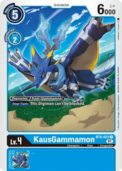 KausGammamon - BT9-023 - C // BT9 : Enregistrement X // BT9: X Record
