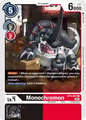 Monochromon - BT9-061 - C // BT9 : Enregistrement X // BT9: X Record
