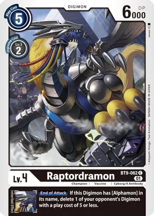 Raptordramon - BT9-062 - C