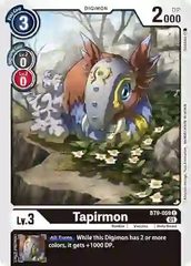 Tapirmon - BT9-059 - C // BT9 : Enregistrement X // BT9: X Record