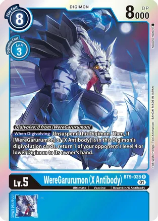 WereGarurumon (X Antibody) - BT9-028 - R
