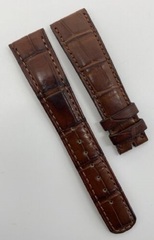 A. Lange & Sohne - Authentic 19mm x 16mm Cognac Brown Alligator Watch Strap Band OEM