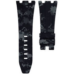 Audemars Piguet - Graphite Digi Camo Rubber Strap Royal Oak Offshore 42MM Tang Buckle