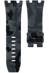 Audemars Piguet Royal Oak Offshore 44MM Strap - Graphite Camo Rubber